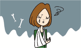 骨粗しょう症リスクの増加