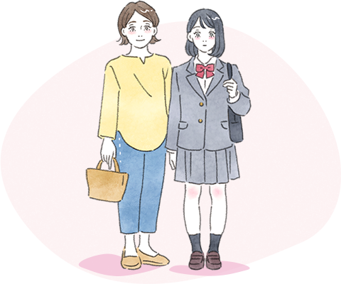 保護者 | 小学校6年生以上のお子さん(女の子)