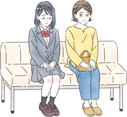 ワクチン接種が済んだら | 接種した後30分くらいは、病院で背もたれのあるイスなどに座って安静にします。また、接種した部位は清潔に保つようにしましょう。加えて、強くこすったり、もんだりしないようにしてください。